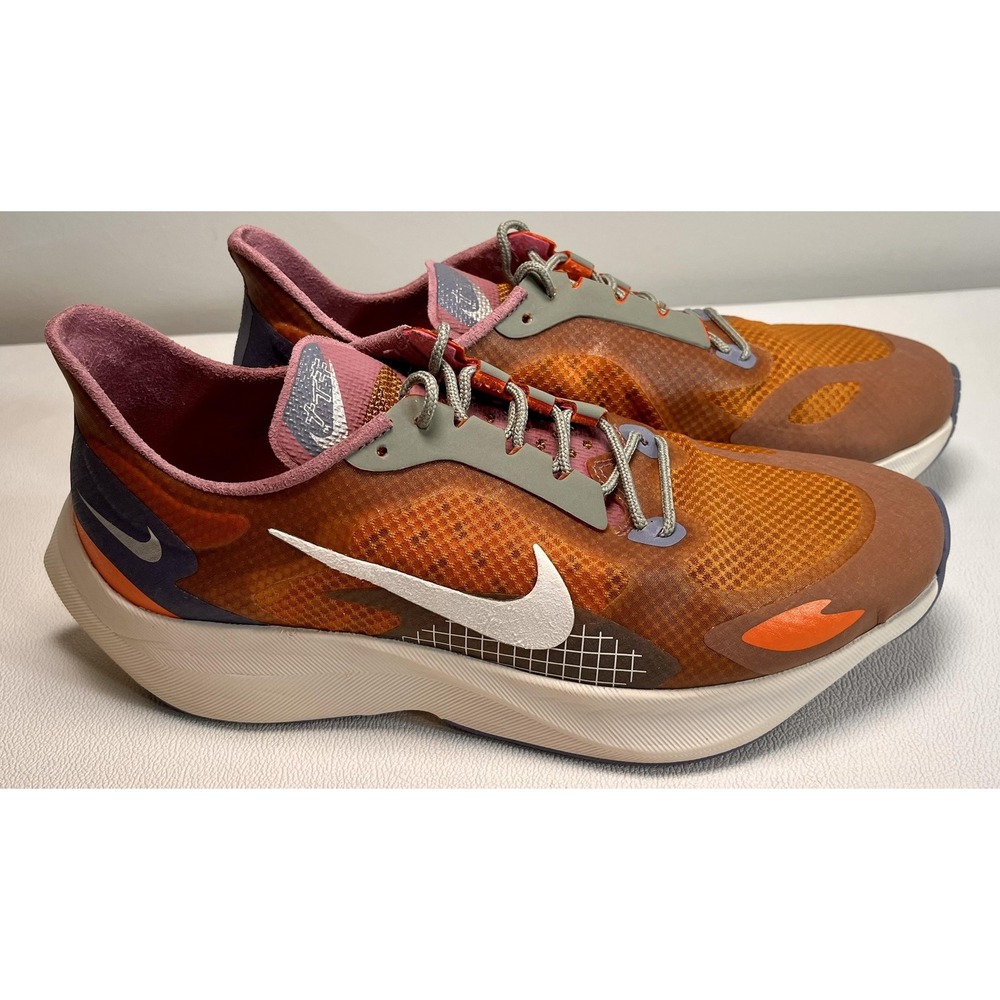 Nike Zoom Fly SP Shoes Mens Size 10 Rust Pink White BV7724-500 Running Sneakers
